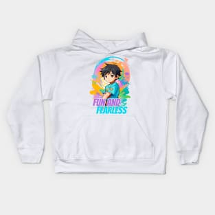 Fun and Fearless Kids Hoodie